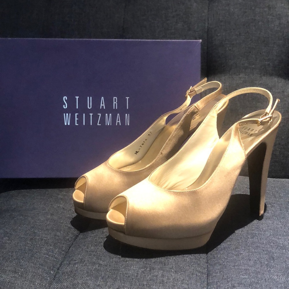 Brand New Stuart Weitzman shoes heels pumps—size 37